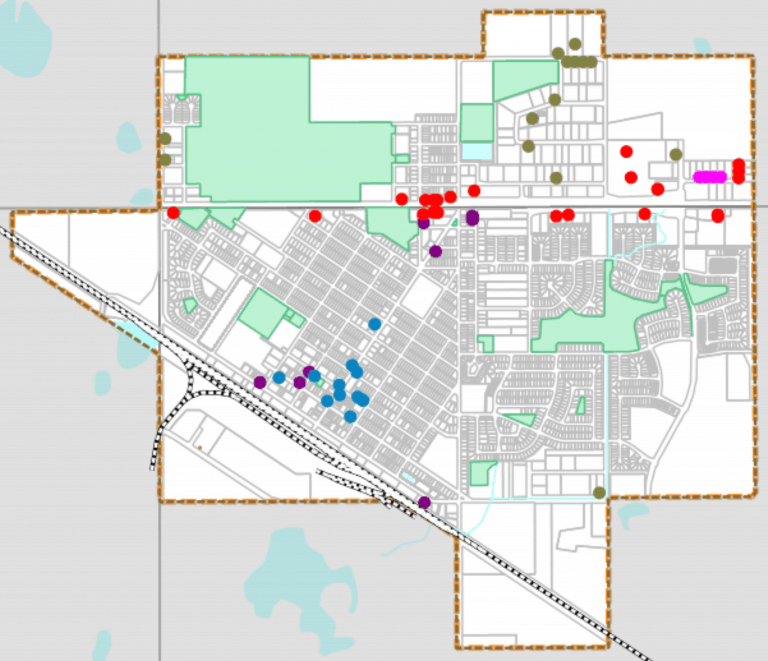 Available Commercial Properties Interactive Map