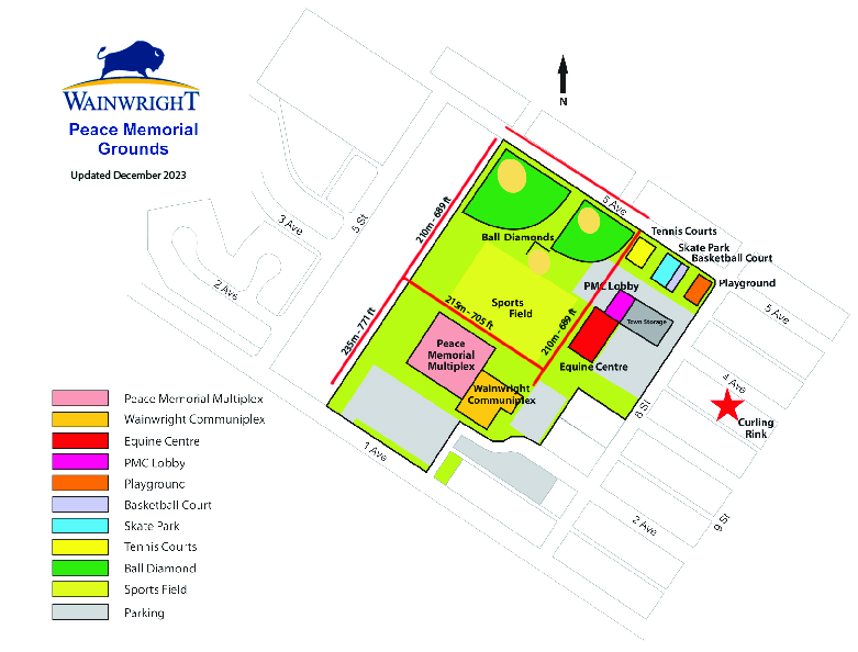 Peace Memorial Grounds Map